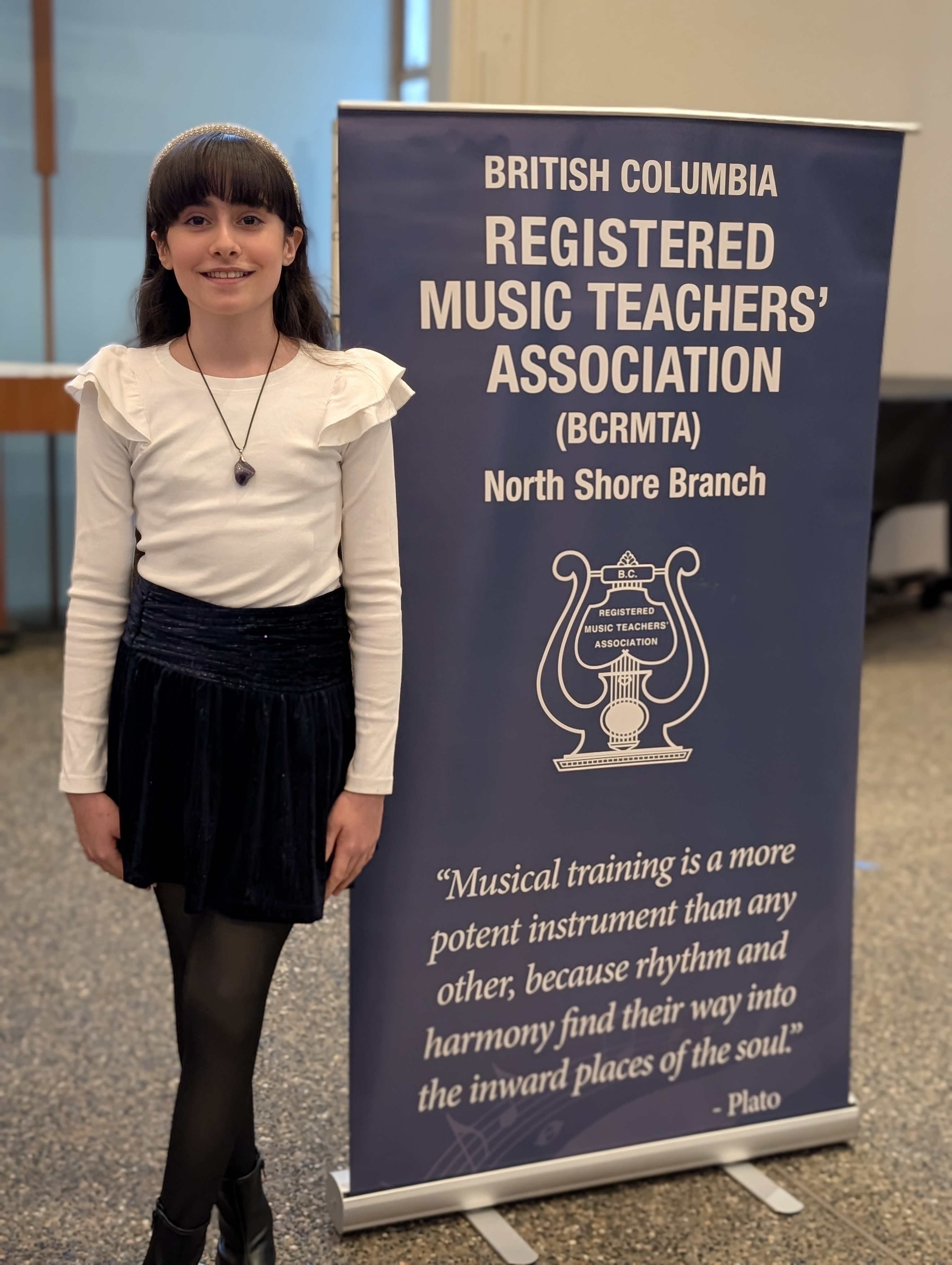 Student at BCRMTA banner